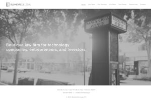 Custom website layout for an engaging online presence